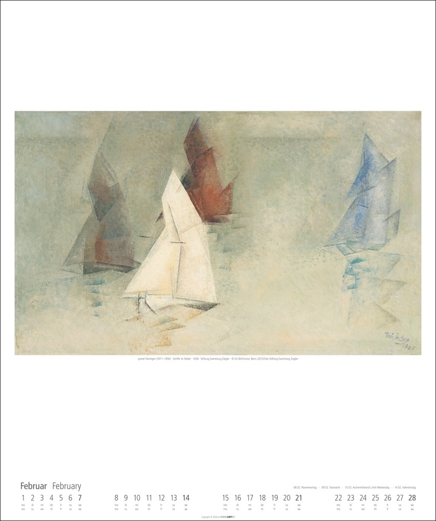 Weitere Ansicht: Lyonel Feininger Kalender 2027 | Lyonel Feininger