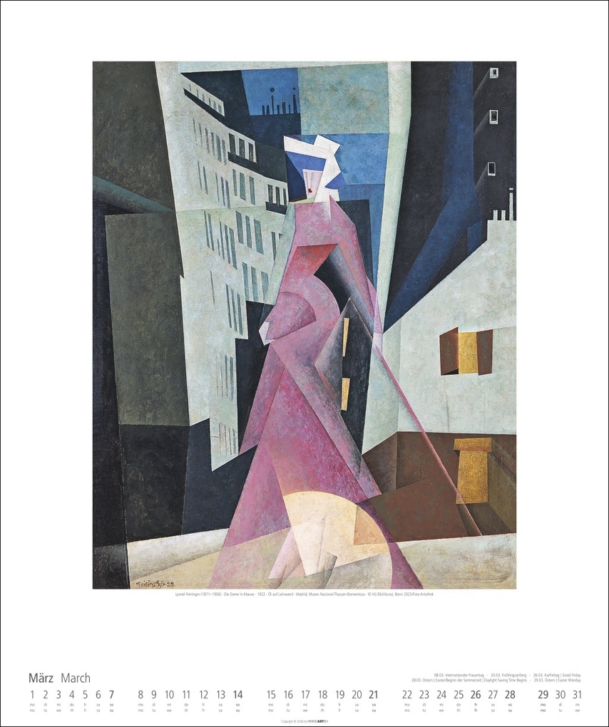 Weitere Ansicht: Lyonel Feininger Kalender 2027 | Lyonel Feininger