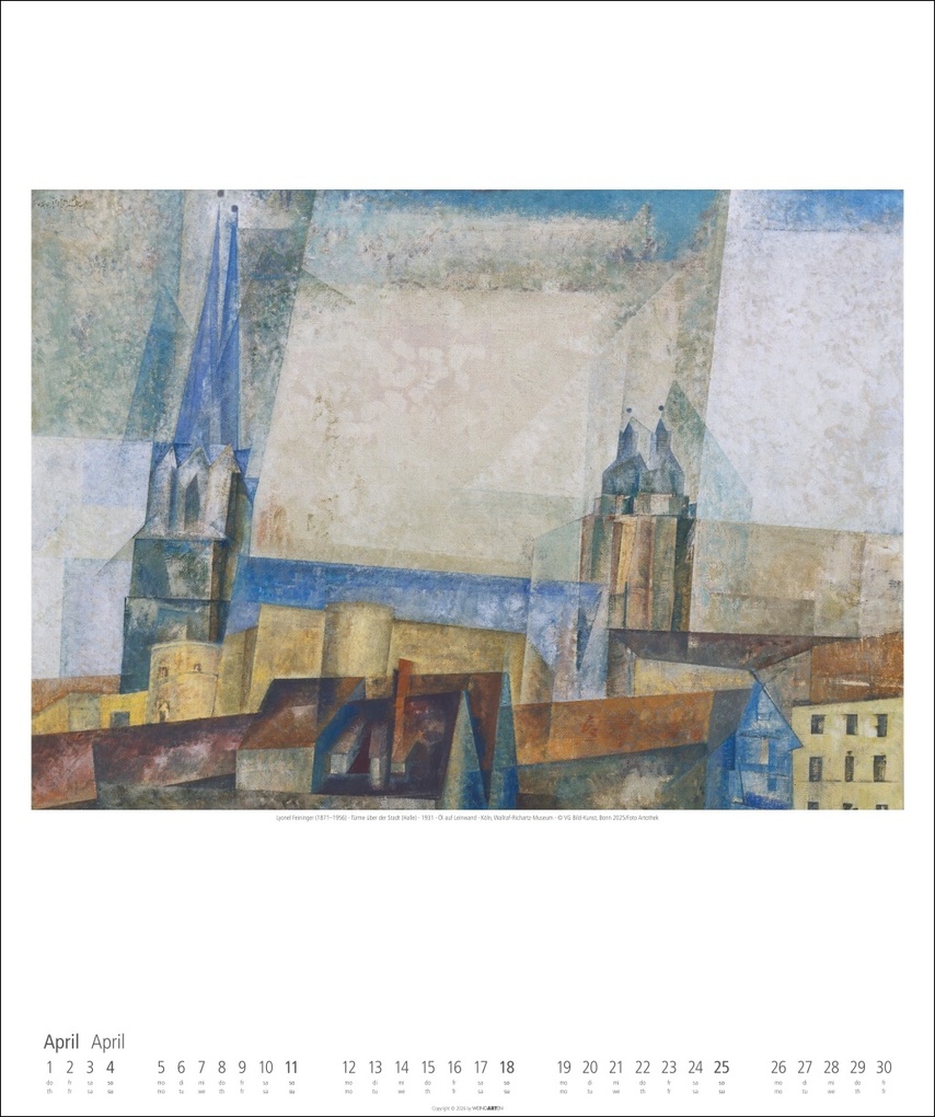 Weitere Ansicht: Lyonel Feininger Kalender 2027 | Lyonel Feininger