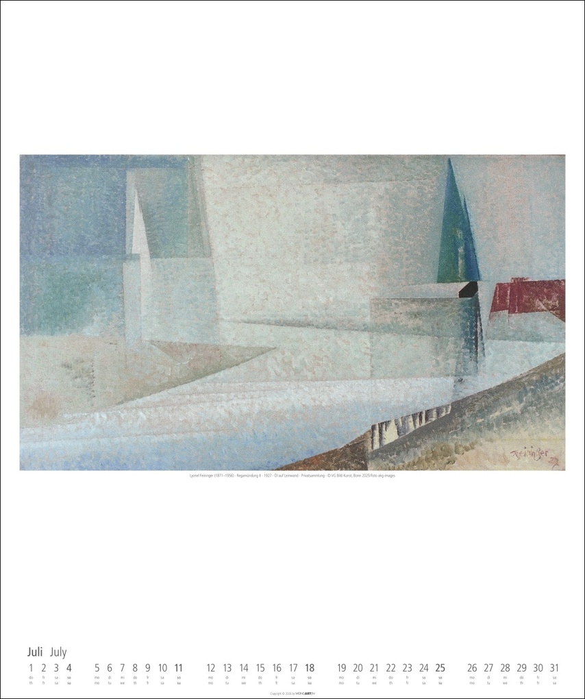 Weitere Ansicht: Lyonel Feininger Kalender 2027 | Lyonel Feininger