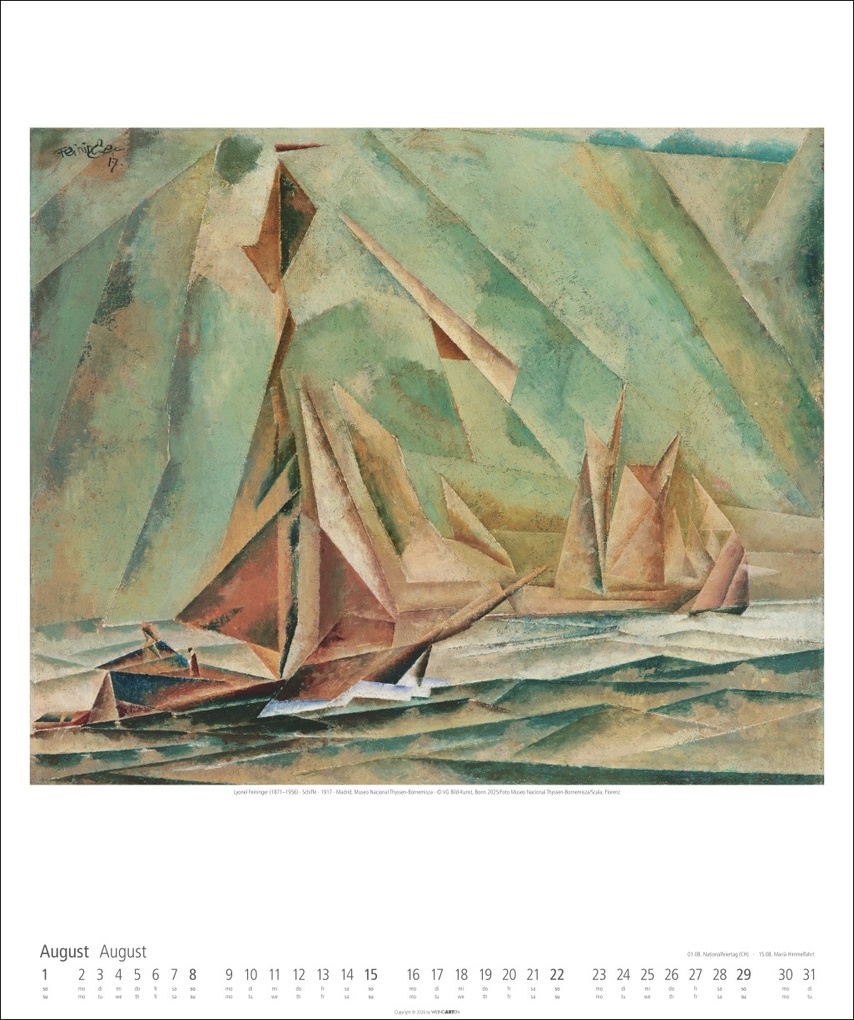 Weitere Ansicht: Lyonel Feininger Kalender 2027 | Lyonel Feininger