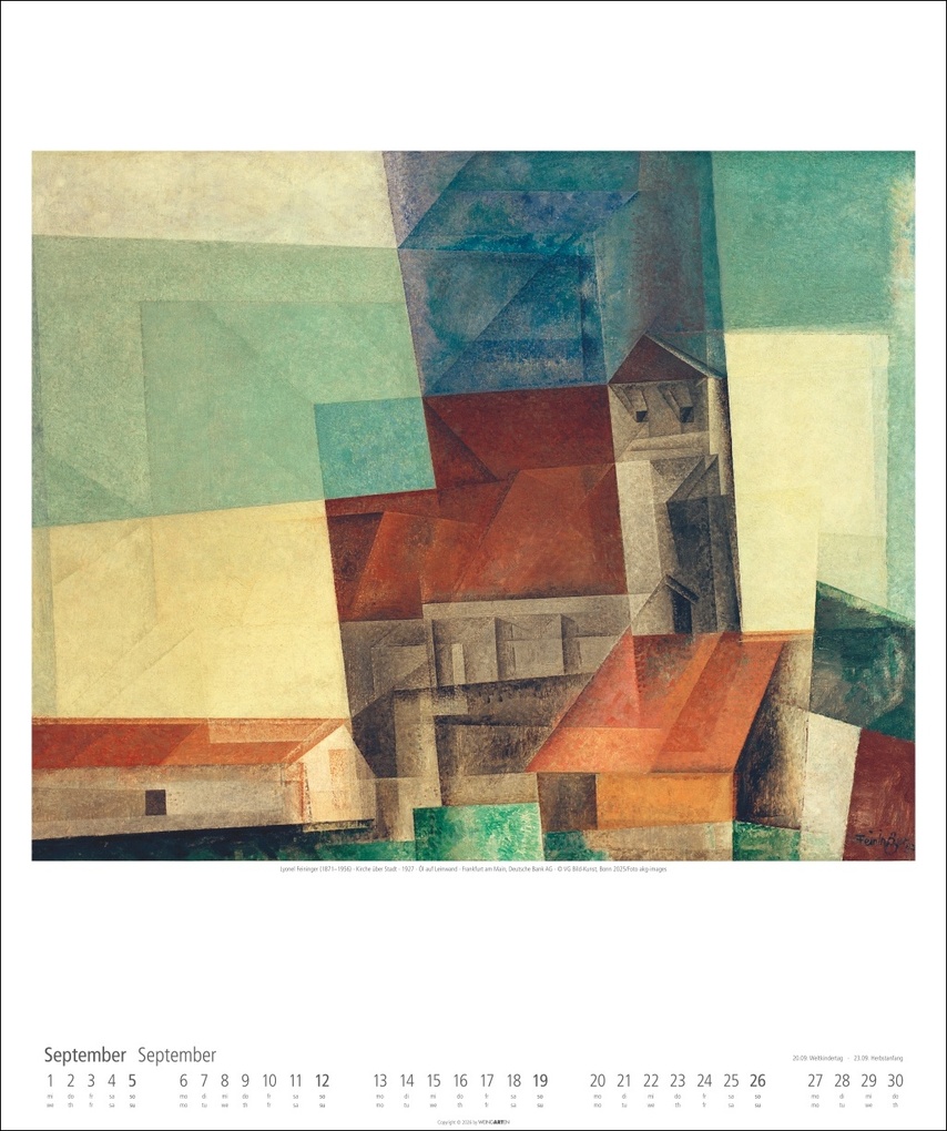 Weitere Ansicht: Lyonel Feininger Kalender 2027 | Lyonel Feininger