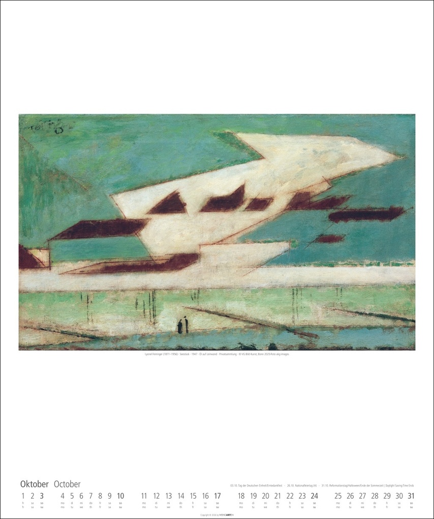 Weitere Ansicht: Lyonel Feininger Kalender 2027 | Lyonel Feininger