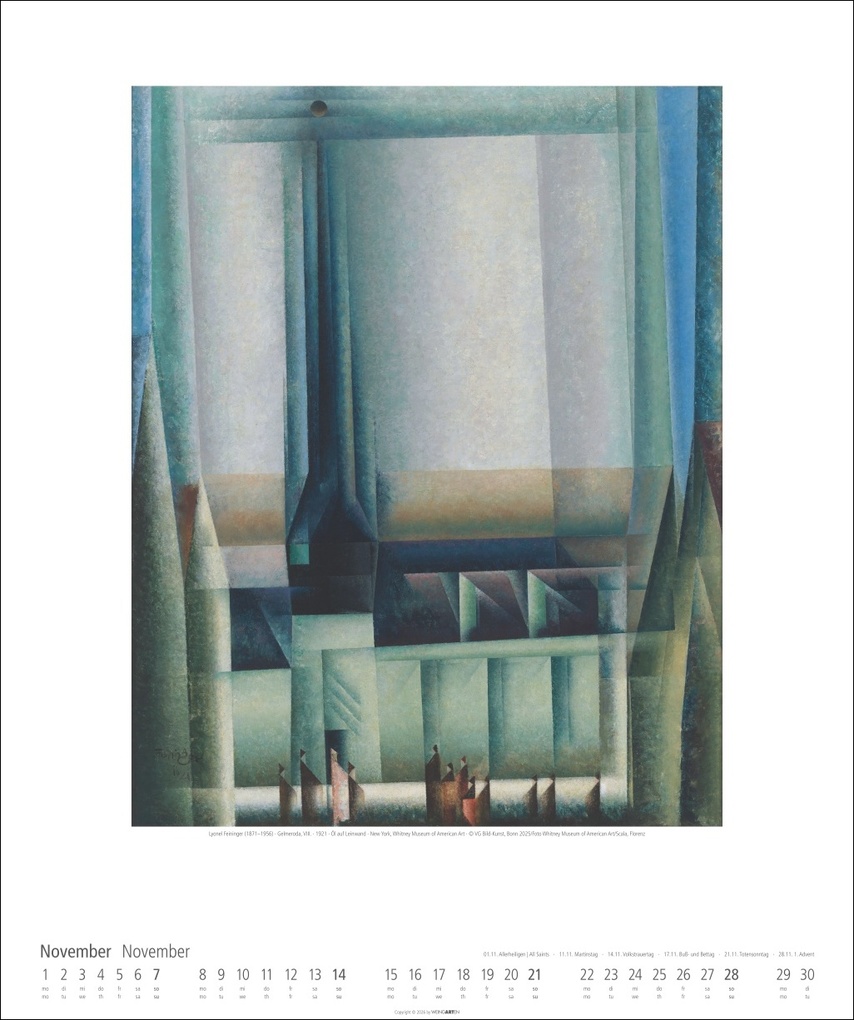 Weitere Ansicht: Lyonel Feininger Kalender 2027 | Lyonel Feininger