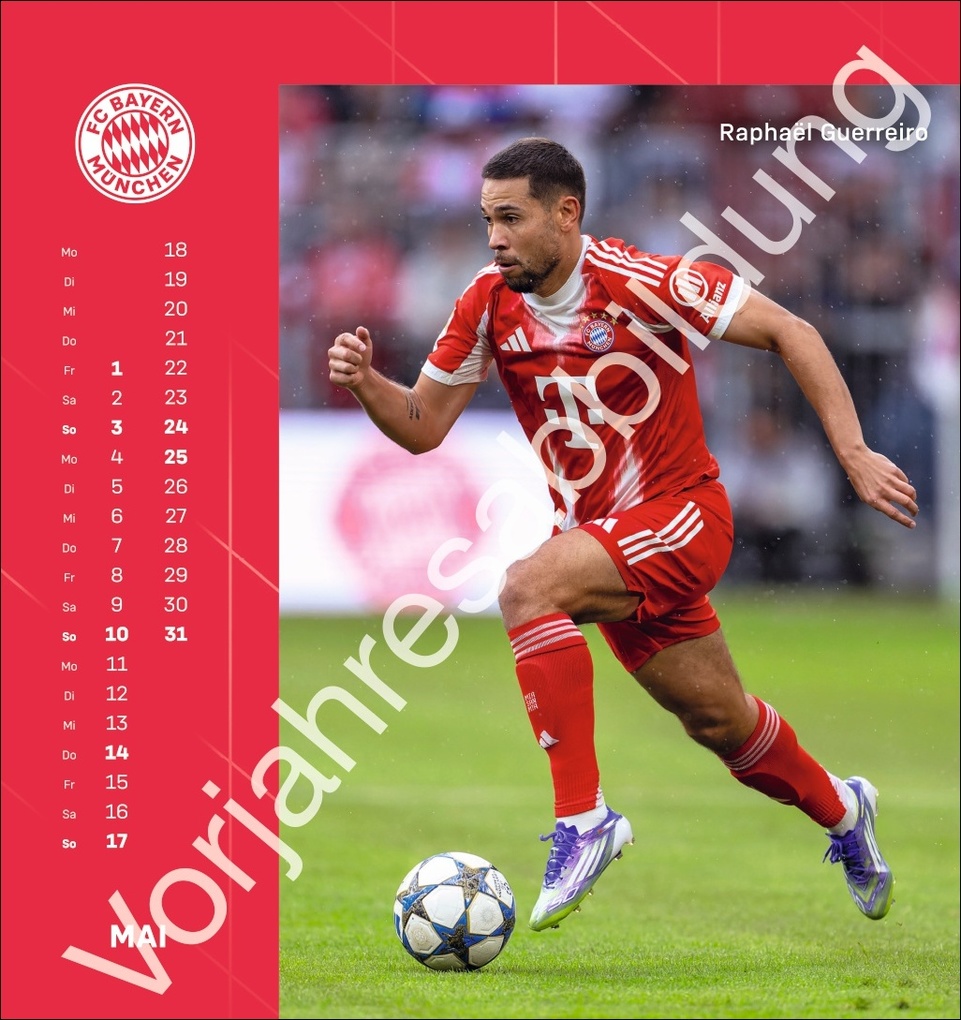 Weitere Ansicht: FC Bayern München Postkartenkalender 2027