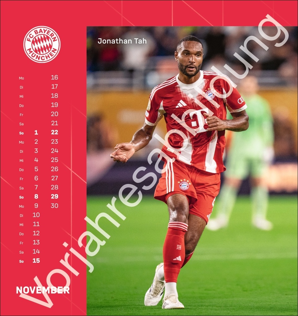 Weitere Ansicht: FC Bayern München Postkartenkalender 2027