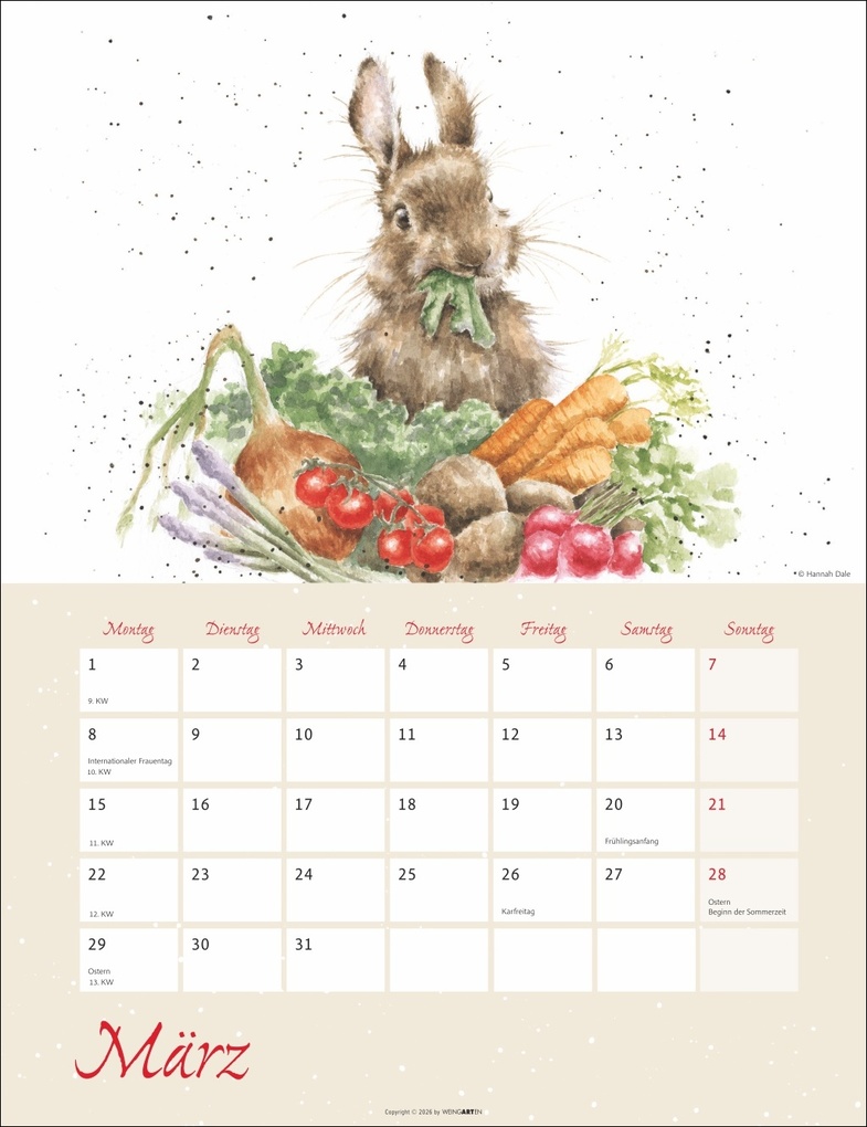 Weitere Ansicht: Country Life Kalender 2027 | Hannah Dale