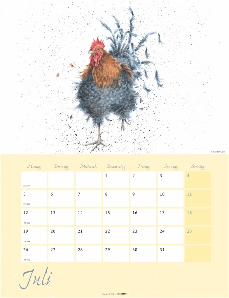 Weitere Ansicht: Country Life Kalender 2027 | Hannah Dale