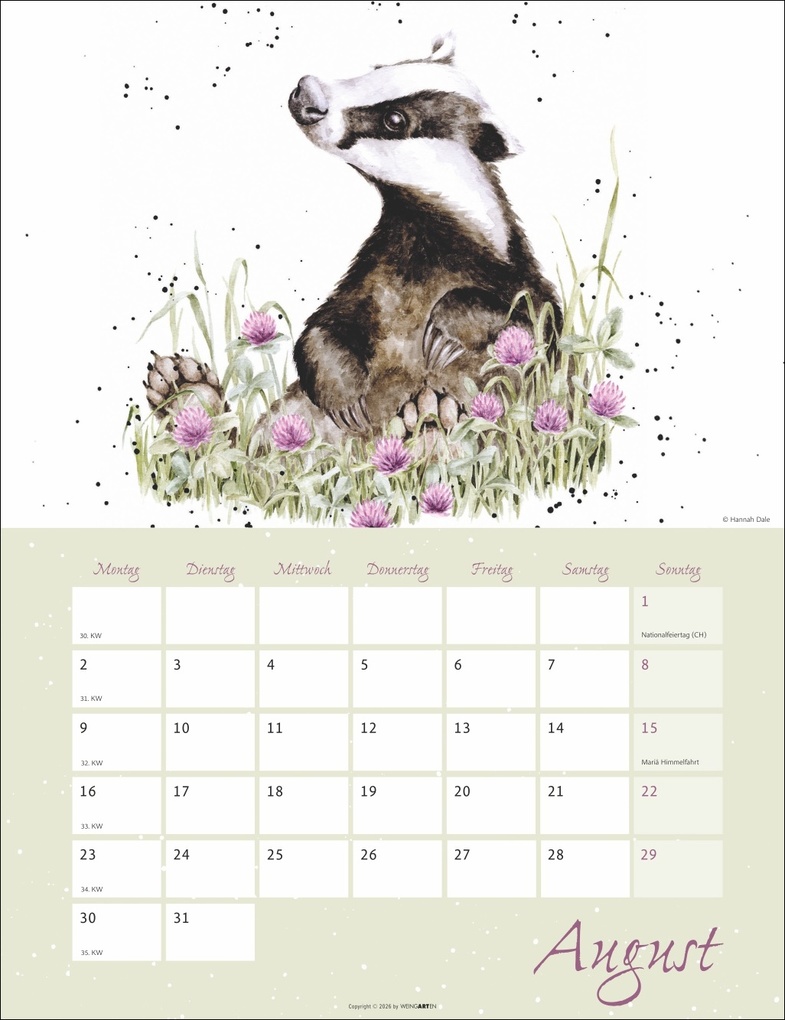 Weitere Ansicht: Country Life Kalender 2027 | Hannah Dale