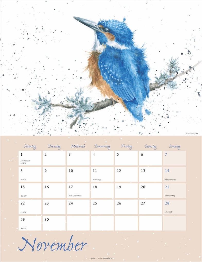 Weitere Ansicht: Country Life Kalender 2027 | Hannah Dale