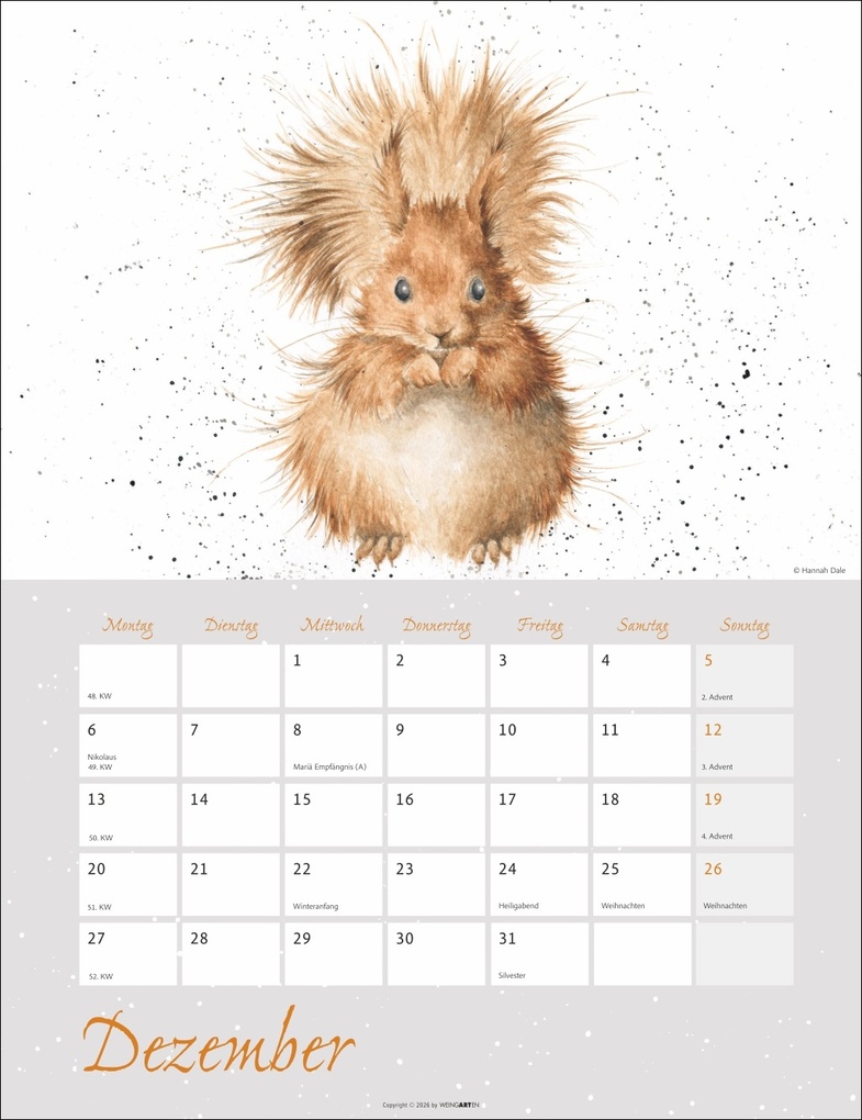 Weitere Ansicht: Country Life Kalender 2027 | Hannah Dale
