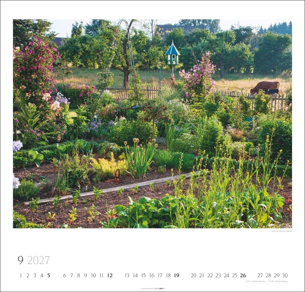 Weitere Ansicht: Bauerngärten Kalender 2027