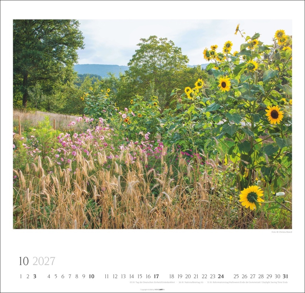 Weitere Ansicht: Bauerngärten Kalender 2027
