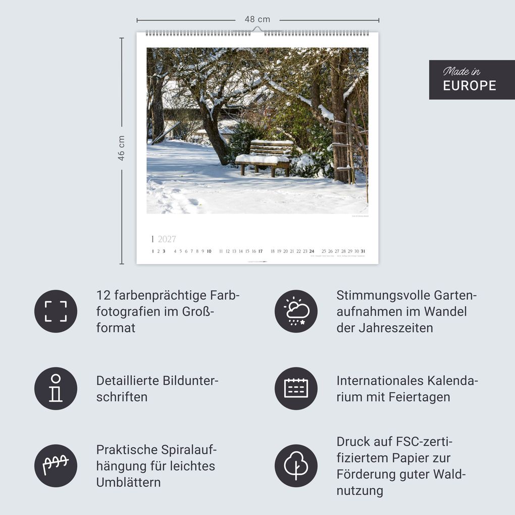 Weitere Ansicht: Bauerngärten Kalender 2027