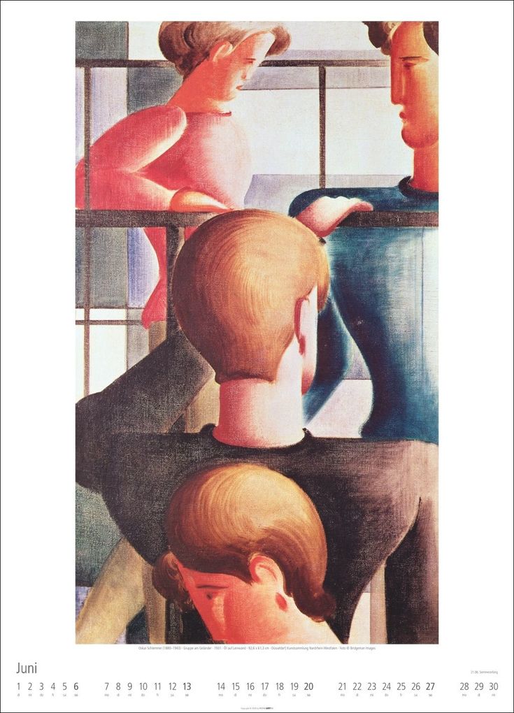 Weitere Ansicht: Bauhaus Kalender 2027 | Walter Dexel, Johannes Itten, Wassily Kandinsky, Paul Klee