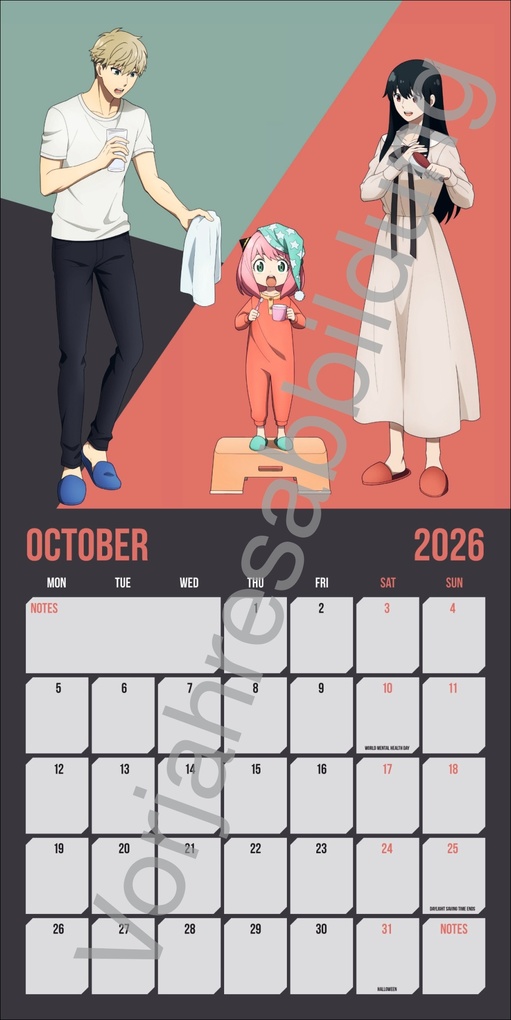 Weitere Ansicht: Spy x Family Broschurkalender 2027