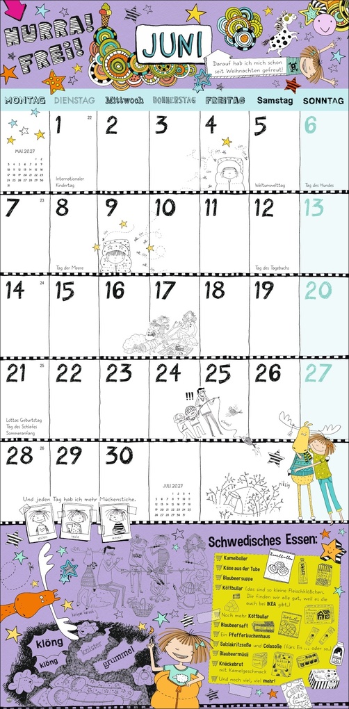 Weitere Ansicht: Lotta-Leben Broschurkalender 2027 | Alice Pantermüller