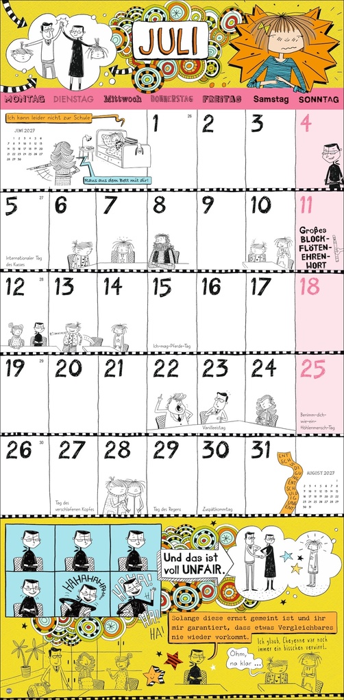 Weitere Ansicht: Lotta-Leben Broschurkalender 2027 | Alice Pantermüller