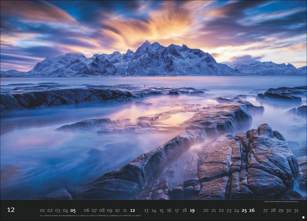 Weitere Ansicht: Landscapes Edition Kalender 2027 - Edition Alexander von Humboldt Kalender 2027