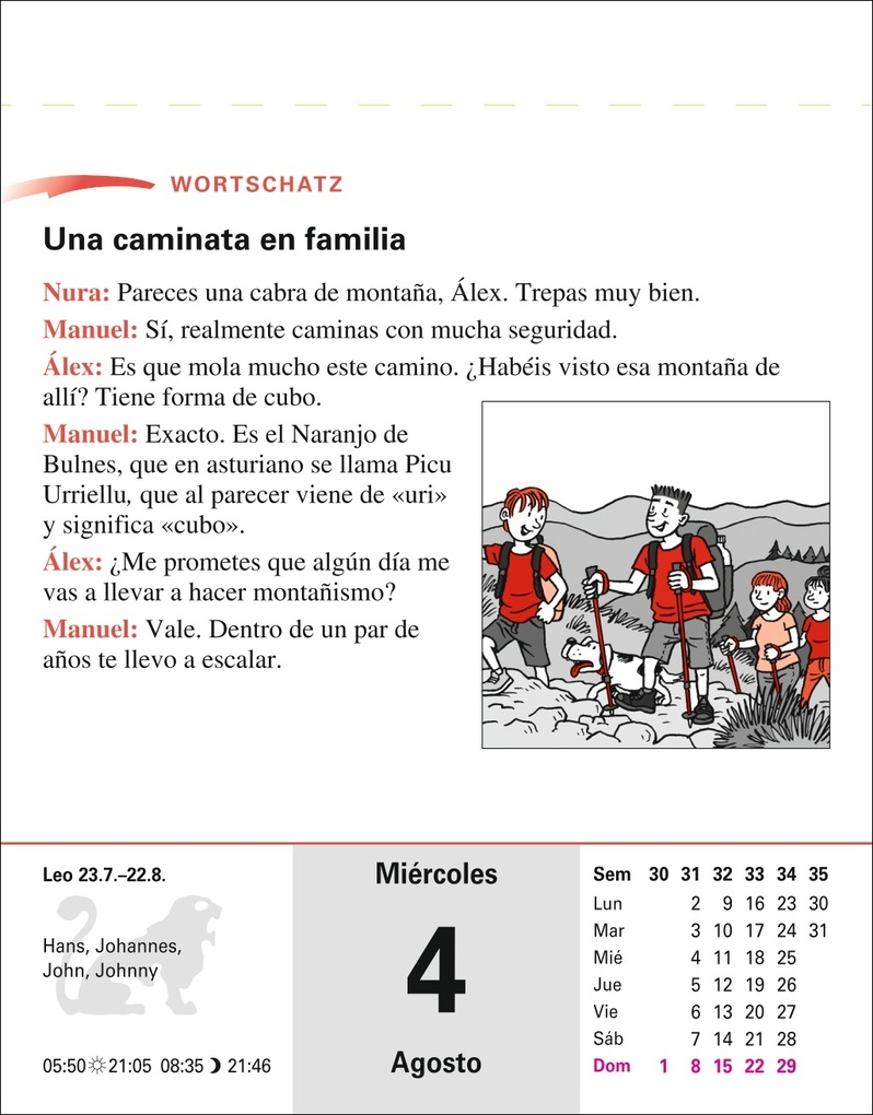 Weitere Ansicht: Spanisch Sprachkalender 2027 - Spanisch lernen leicht gemacht - Tagesabreißkalender | Sylvia Rivero Crespo