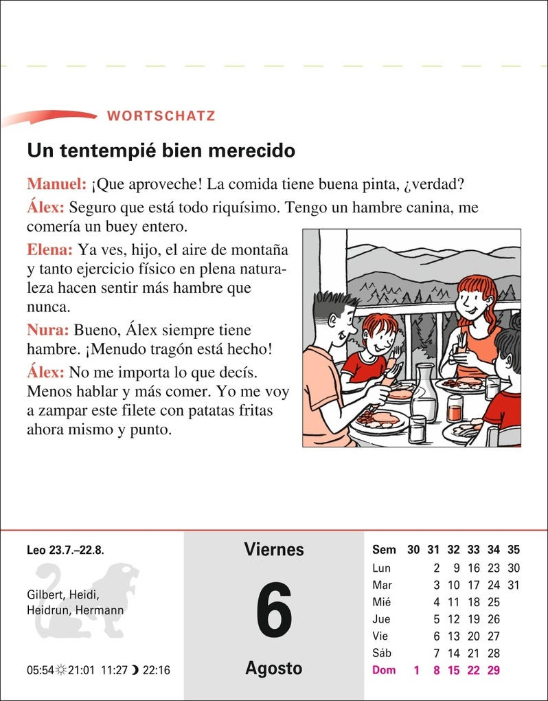 Weitere Ansicht: Spanisch Sprachkalender 2027 - Spanisch lernen leicht gemacht - Tagesabreißkalender | Sylvia Rivero Crespo