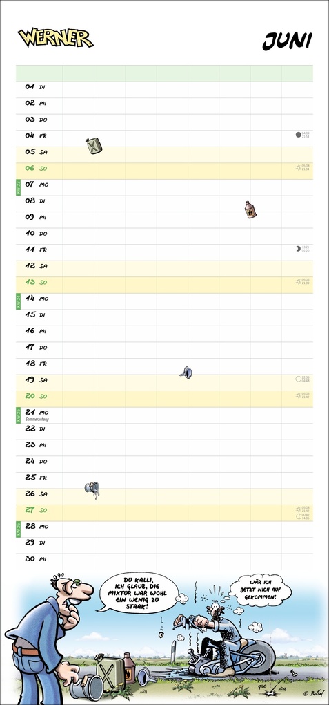 Weitere Ansicht: Werner Werkstattplaner 2027 | Rötger Feldmann
