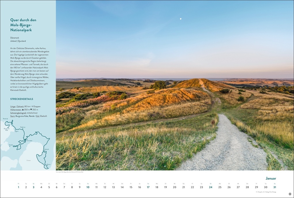 Weitere Ansicht: Weitwanderwege Edition Kalender 2027