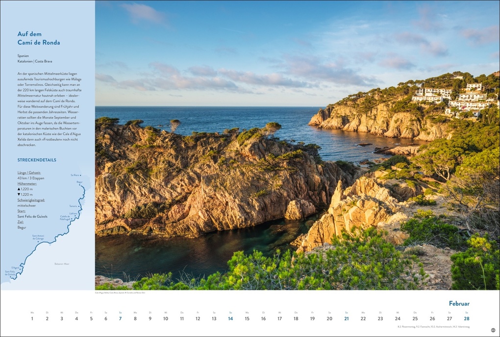 Weitere Ansicht: Weitwanderwege Edition Kalender 2027