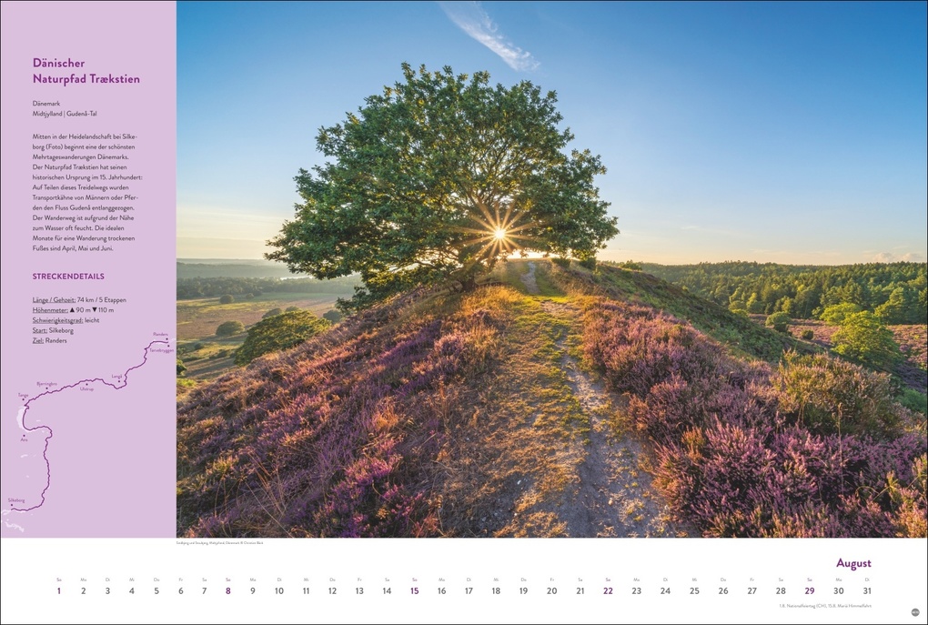 Weitere Ansicht: Weitwanderwege Edition Kalender 2027