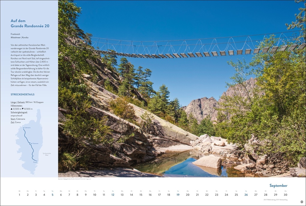 Weitere Ansicht: Weitwanderwege Edition Kalender 2027