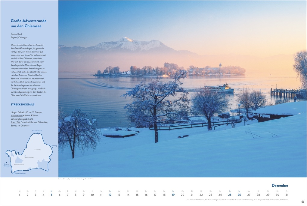 Weitere Ansicht: Weitwanderwege Edition Kalender 2027