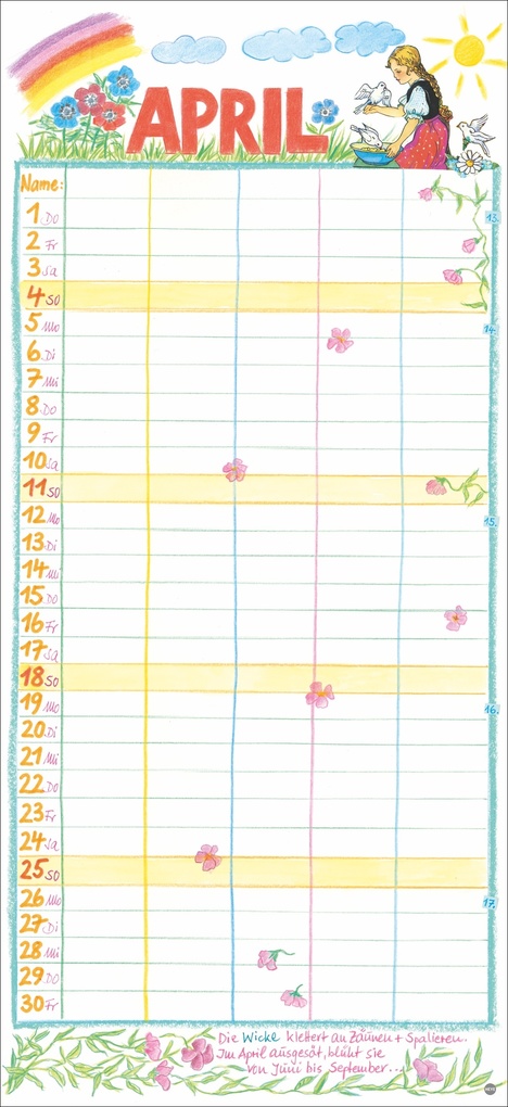 Weitere Ansicht: Gabi Kohwagner Unser Familienkalender 2027 | Gabi Kohwagner