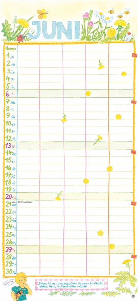Weitere Ansicht: Gabi Kohwagner Unser Familienkalender 2027 | Gabi Kohwagner