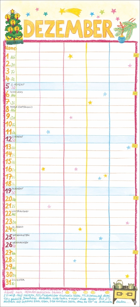Weitere Ansicht: Gabi Kohwagner Unser Familienkalender 2027 | Gabi Kohwagner
