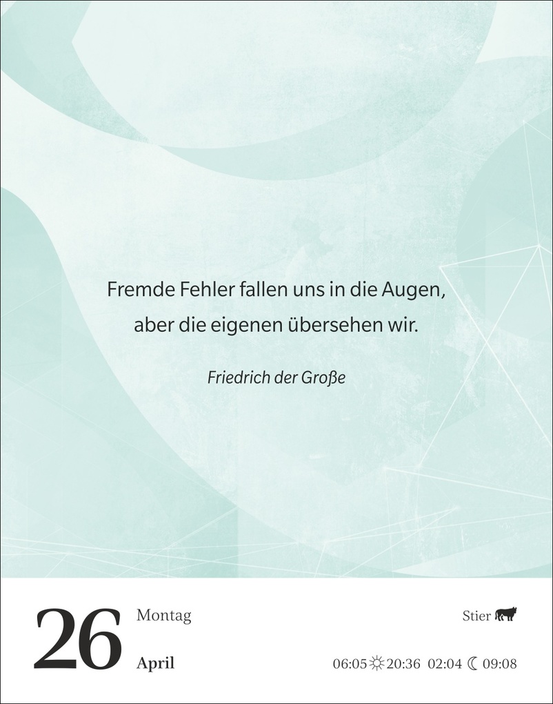 Weitere Ansicht: Gute Gedanken tanken Tagesabreißkalender 2027 - Denkanstöße für das ganze Jahr | Eva Bambach, Gabriele Gassen, Hildegard Hogen
