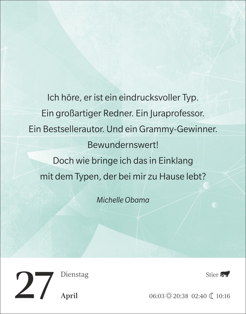 Weitere Ansicht: Gute Gedanken tanken Tagesabreißkalender 2027 - Denkanstöße für das ganze Jahr | Eva Bambach, Gabriele Gassen, Hildegard Hogen