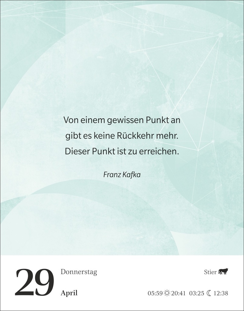 Weitere Ansicht: Gute Gedanken tanken Tagesabreißkalender 2027 - Denkanstöße für das ganze Jahr | Eva Bambach, Gabriele Gassen, Hildegard Hogen