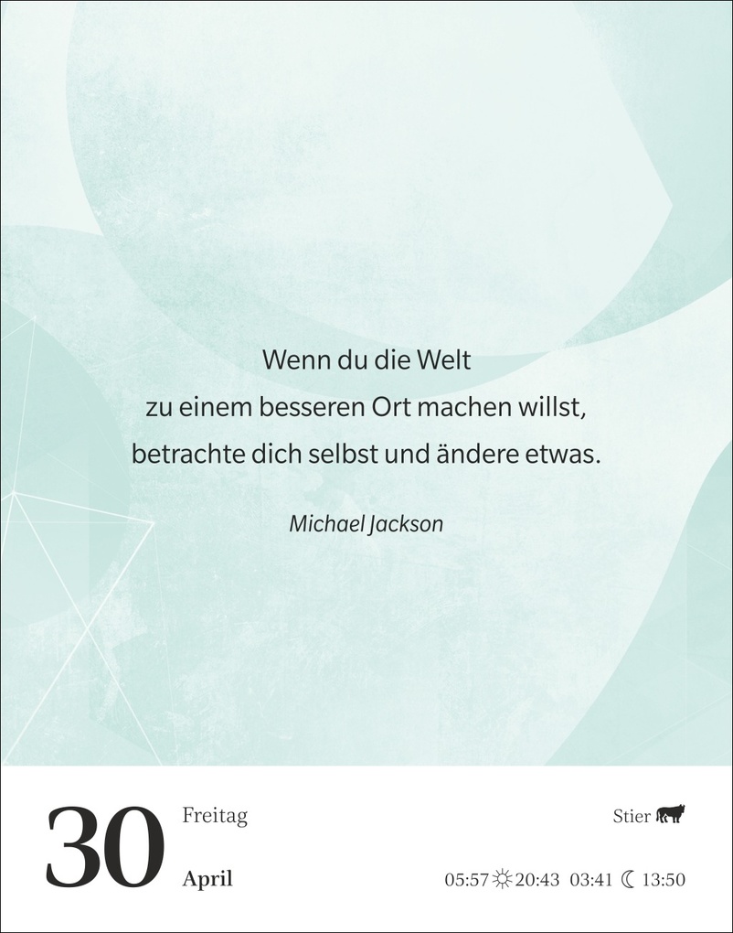 Weitere Ansicht: Gute Gedanken tanken Tagesabreißkalender 2027 - Denkanstöße für das ganze Jahr | Eva Bambach, Gabriele Gassen, Hildegard Hogen