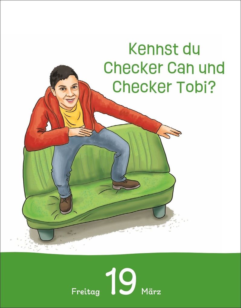 Weitere Ansicht: Kalender für clevere Kids Tagesabreißkalender 2027 | Ann Christin Artel, Thomas Huhnold