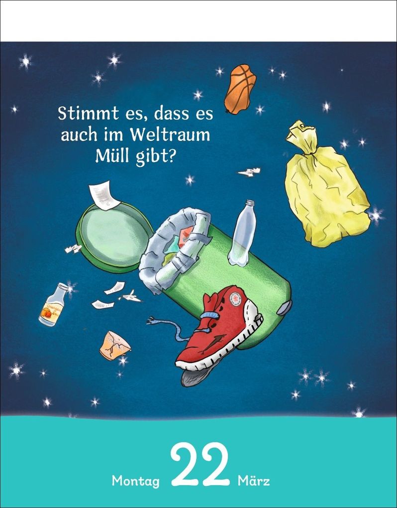 Weitere Ansicht: Kalender für clevere Kids Tagesabreißkalender 2027 | Ann Christin Artel, Thomas Huhnold