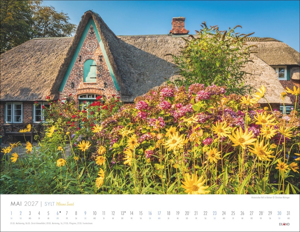 Weitere Ansicht: Sylt - Meine Insel Kalender 2027