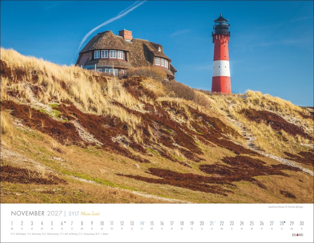 Weitere Ansicht: Sylt - Meine Insel Kalender 2027