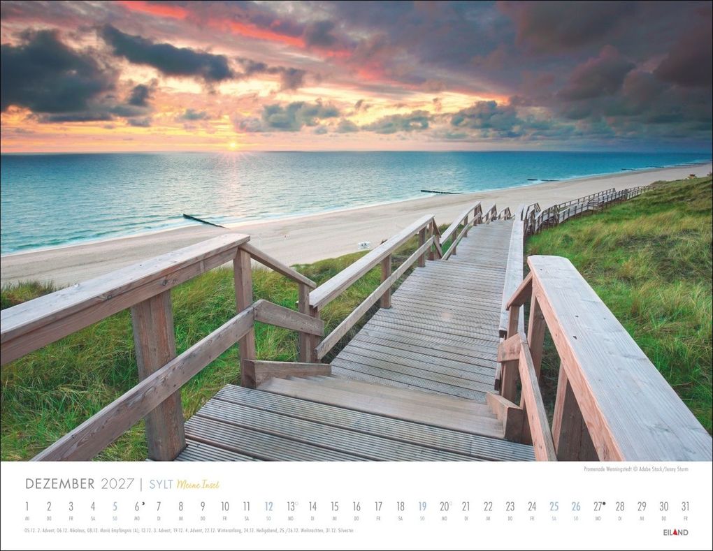 Weitere Ansicht: Sylt - Meine Insel Kalender 2027
