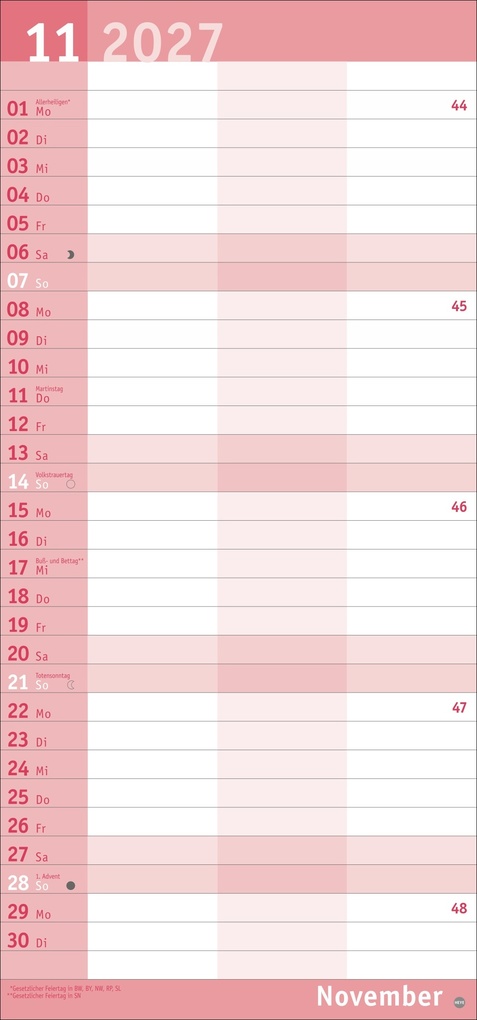 Weitere Ansicht: Basic Planer für zwei 2027