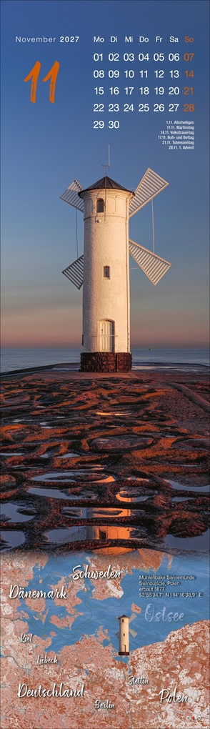 Weitere Ansicht: LongEiland Kalender 2027