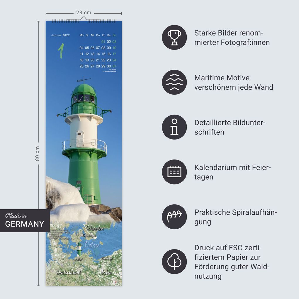 Weitere Ansicht: LongEiland Kalender 2027