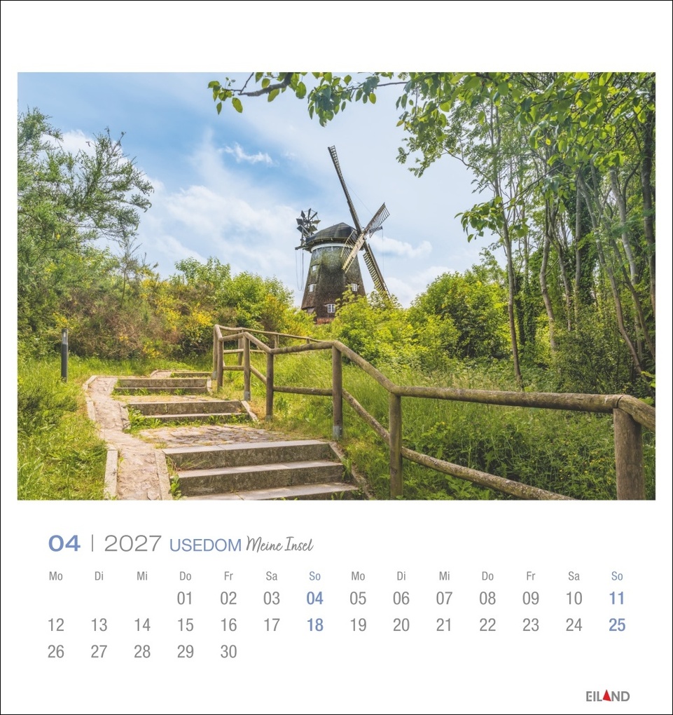 Weitere Ansicht: Usedom Postkartenkalender 2027 - Meine Insel
