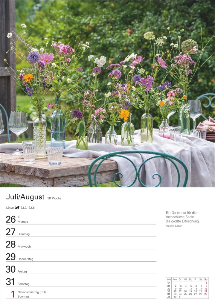 Weitere Ansicht: Blumenpracht Wochenplaner 2027 - 53 stimmungsvolle Fotografien