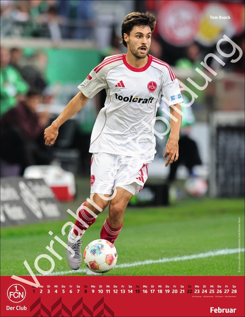 Weitere Ansicht: 1. FC Nürnberg Posterkalender 2027