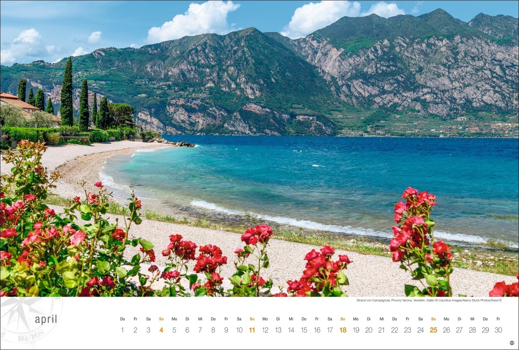 Weitere Ansicht: Gardasee Globetrotter Kalender 2027 - Von romantischen Buchten und malerischen Orten
